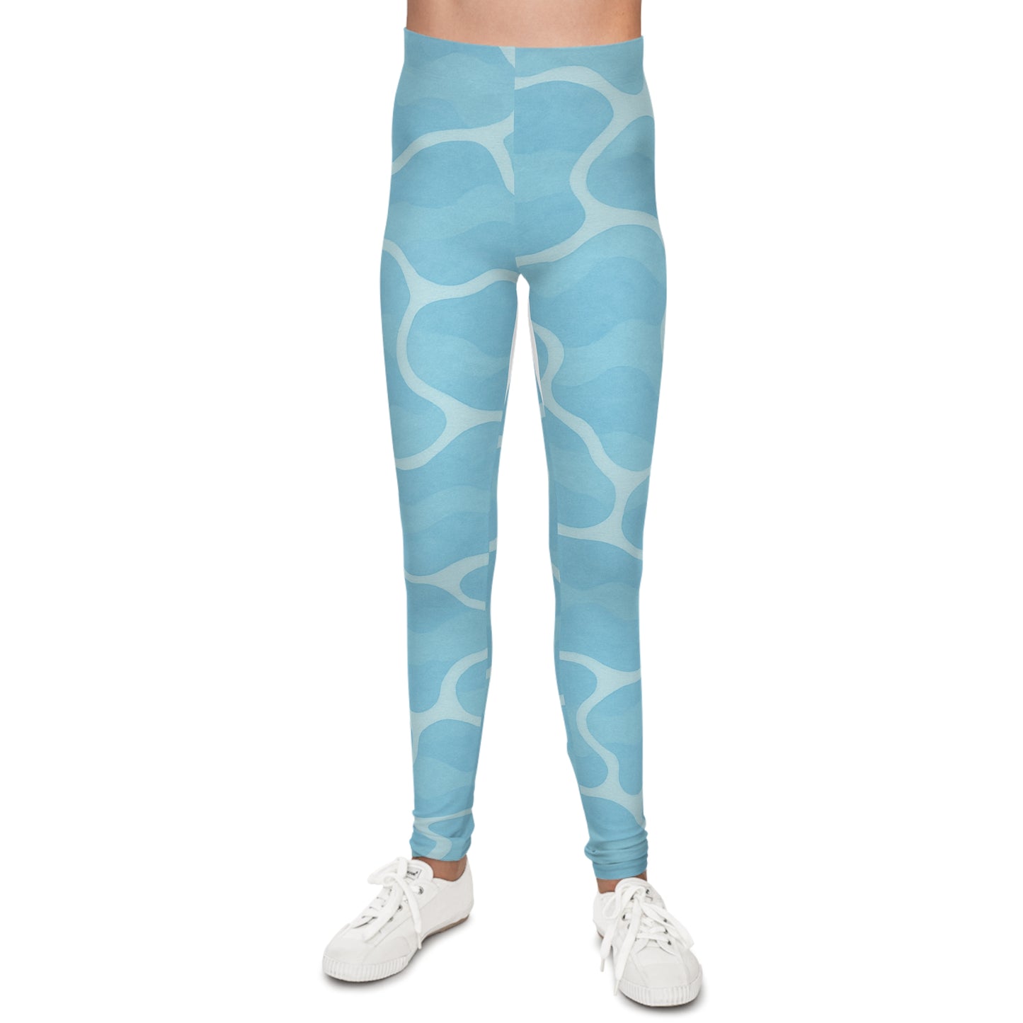 Aqua Hullám Gyerek Leggings – Aktív Játékhoz és Mindennapi Kényelemhez