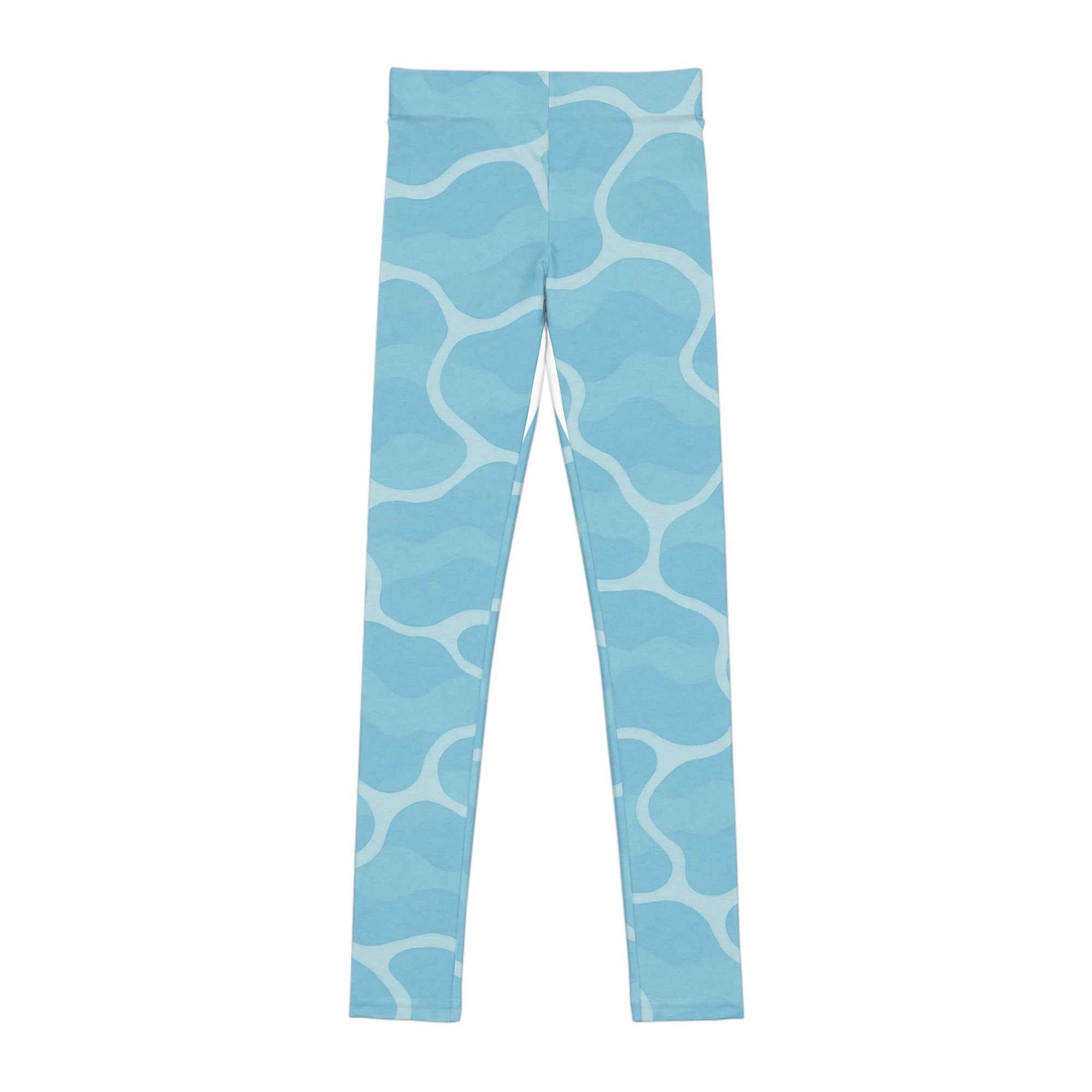Aqua Hullám Gyerek Leggings – Aktív Játékhoz és Mindennapi Kényelemhez