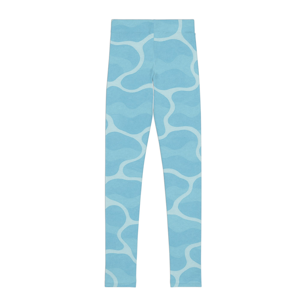 Aqua Hullám Gyerek Leggings – Aktív Játékhoz és Mindennapi Kényelemhez