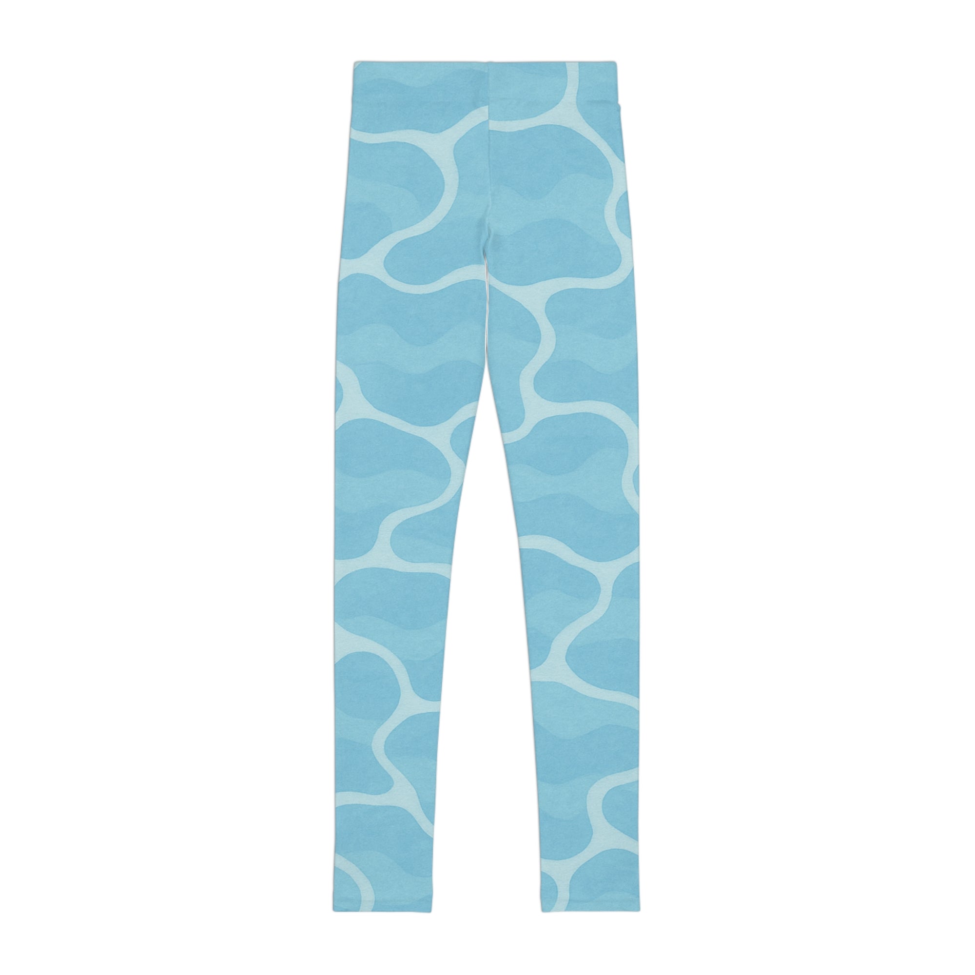 Aqua Hullám Gyerek Leggings – Aktív Játékhoz és Mindennapi Kényelemhez