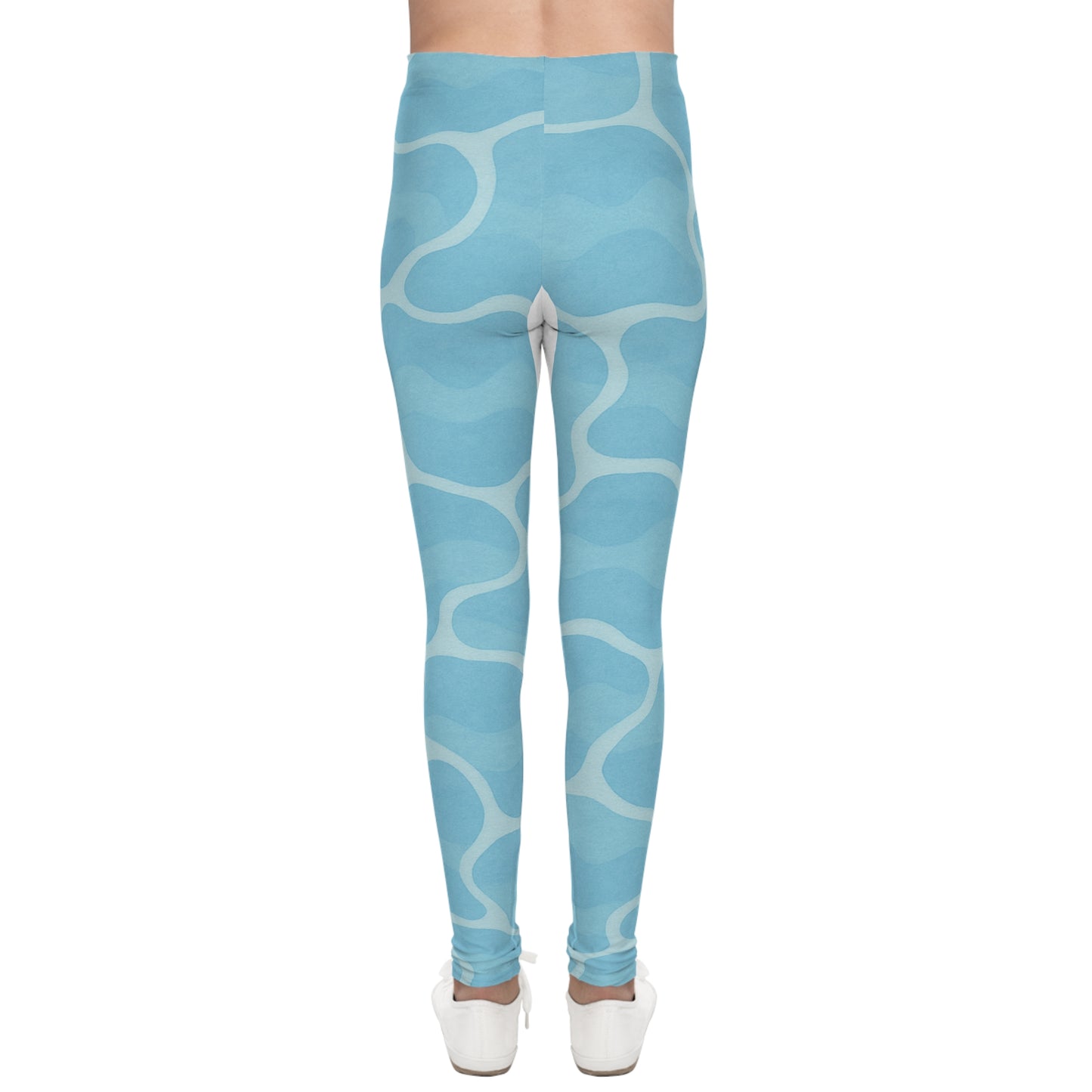 Aqua Hullám Gyerek Leggings – Aktív Játékhoz és Mindennapi Kényelemhez