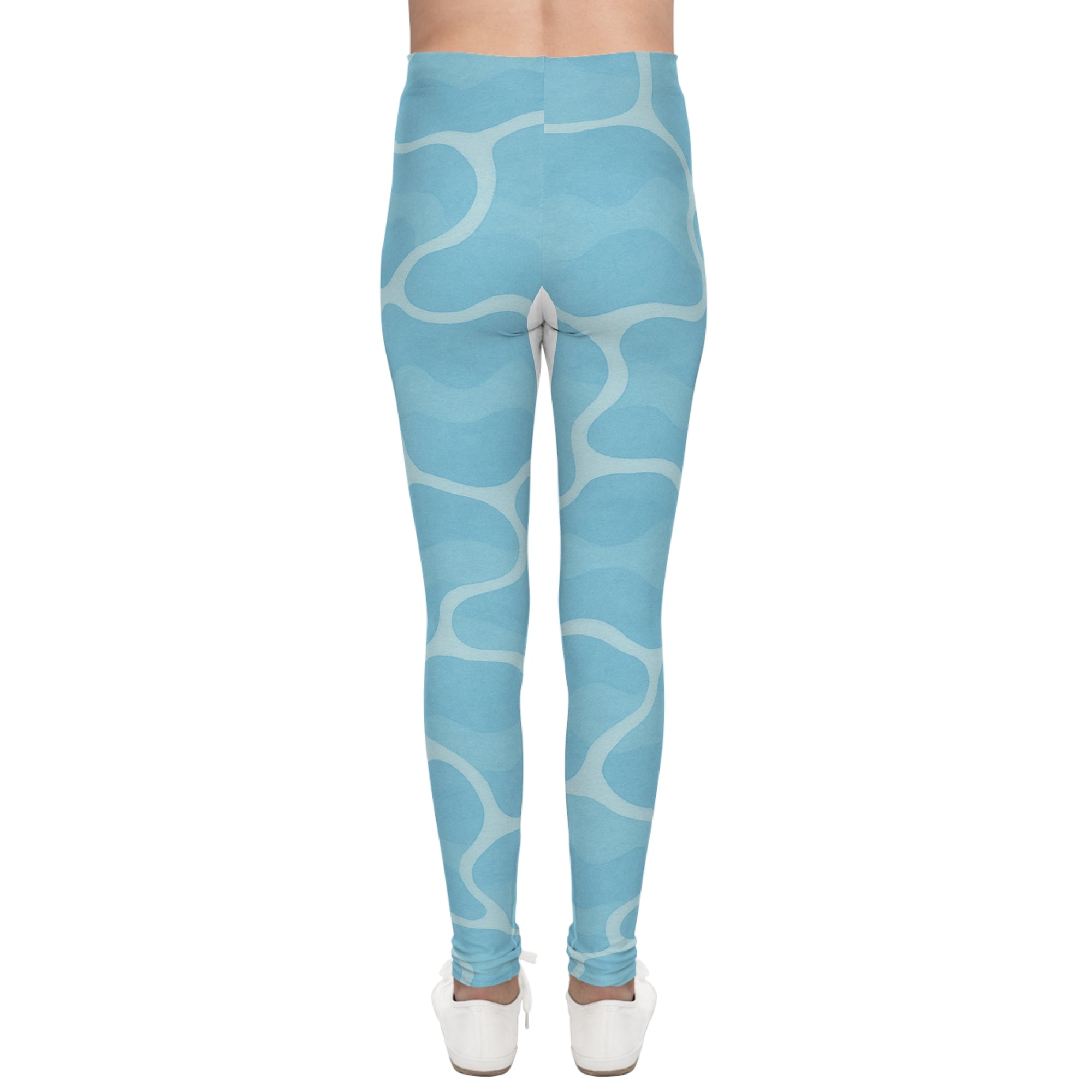 Aqua Hullám Gyerek Leggings – Aktív Játékhoz és Mindennapi Kényelemhez